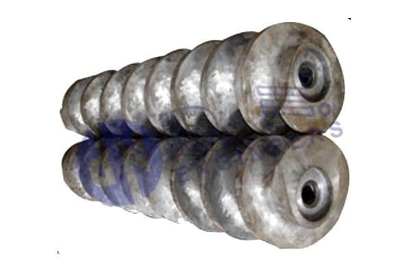 Worm screw for Duplex Plodder